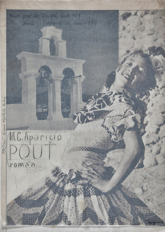 Toyen – Pouť (návrh na přebal knihy Manuela Cigese Apparicia) 