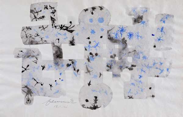 Richard Fremund – Komposice v modrém 