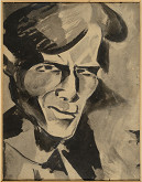 Bohumil Kubišta – Autoportrét 