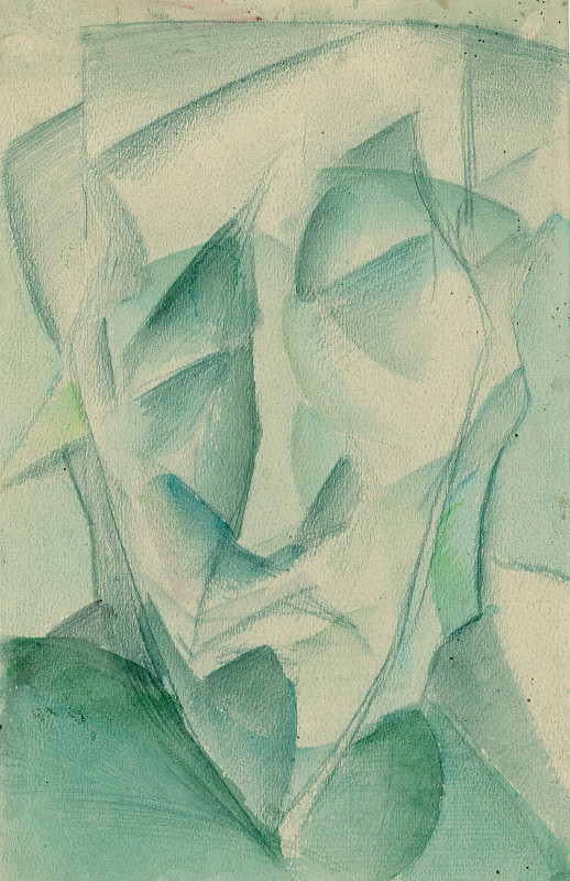 Bedřich Piskač – Studie hlavy 