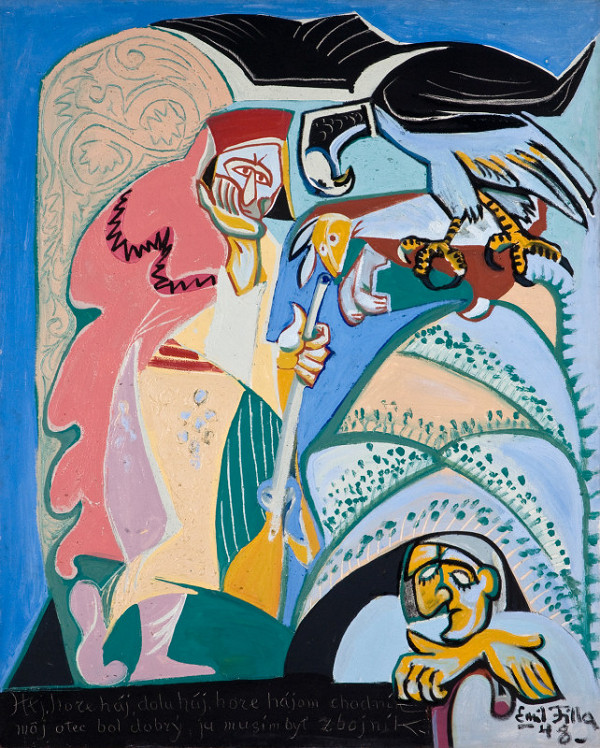 Emil Filla – Hej hore háj (Lidová píseň) 