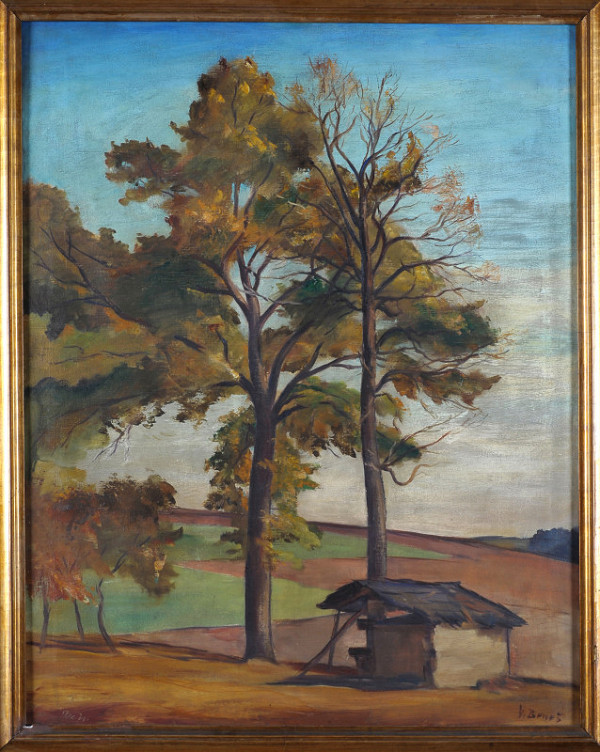 Vincenc Beneš – Motiv z Německé Rybné 