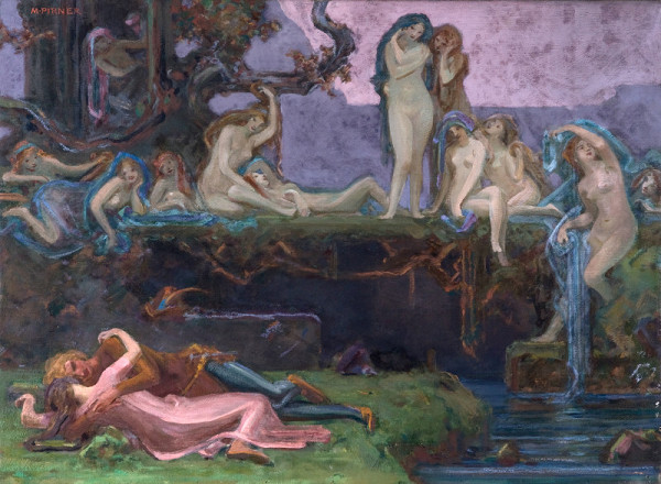 Maxmilián Pirner – Rytíř a víla 