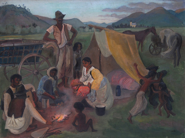 Václav Fiala – Cikánský tábor 