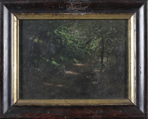 Karel Liebscher – Krajina v lese