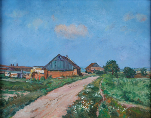 František Kaván – Za vedra srpnového - Stará cihelna v Rosnicích 