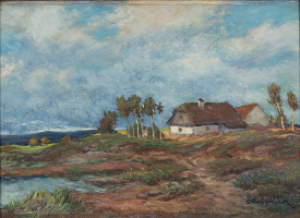 Ota Bubeníček – Pohled na chalupy 