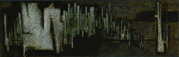 Pavel Nešleha – Návrh malby pro divadlo v Hradci Králové 