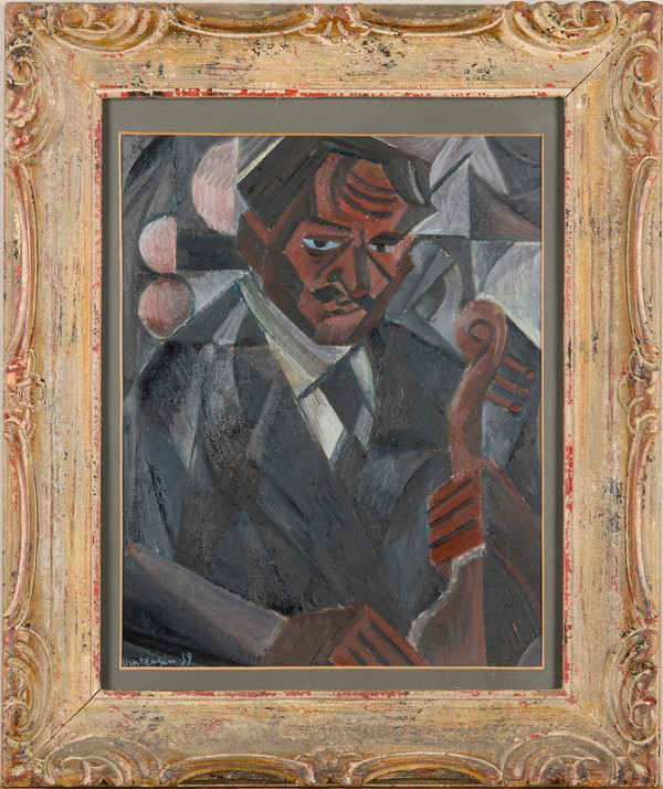 Alexey Klyuykov, Ladislava Gažiová – Joseph Vintesin, Portrét otce s houslemi 1939 