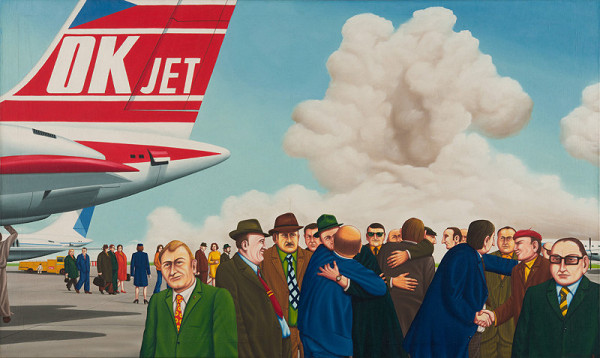 Jan Šafránek – Vítání bratrské delegace na Ruzyňském letišti 