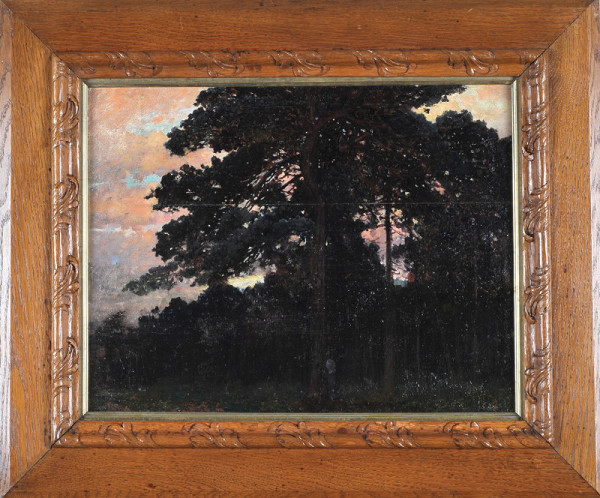 Václav Jansa – Borovice (Les v červáncích) 