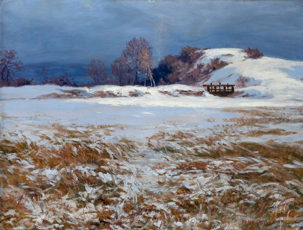 Jaroslav Panuška – Hráz rybníka 