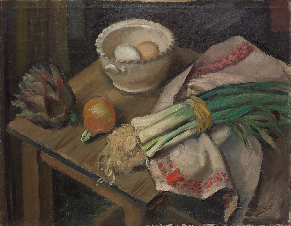 Rudolf Vejrych – Zátiší s pórem 