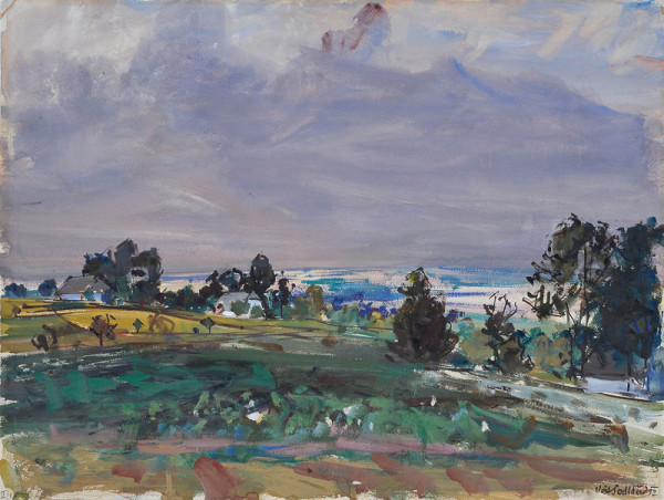 Vojtěch Sedláček – Zešeřelá krajina 