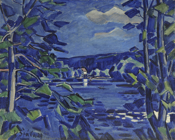 Václav Špála – Mlýn na Otavě 