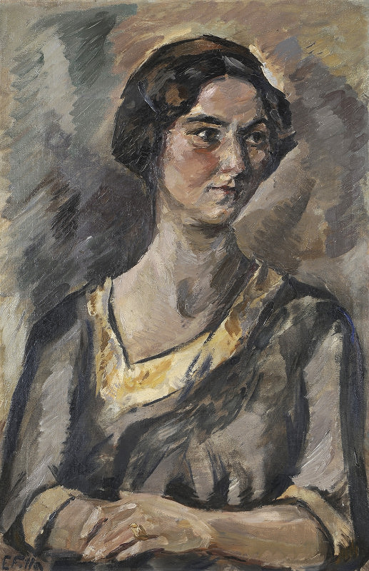 Emil Filla – Portrét paní Luklové 