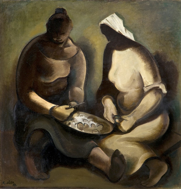 Karel Jílek – Ženy při práci 