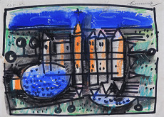 Richard Fremund – Jarní krajina 