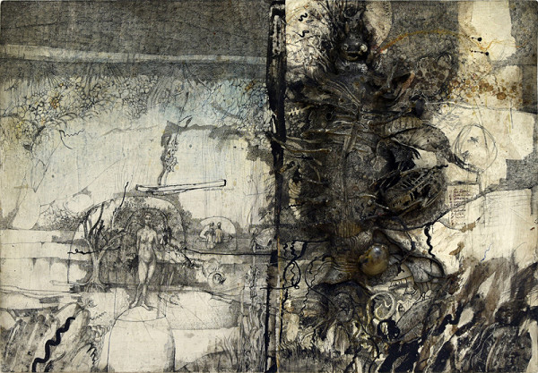 Bedřich Dlouhý – Studie VIII (Moroa s broukem) 