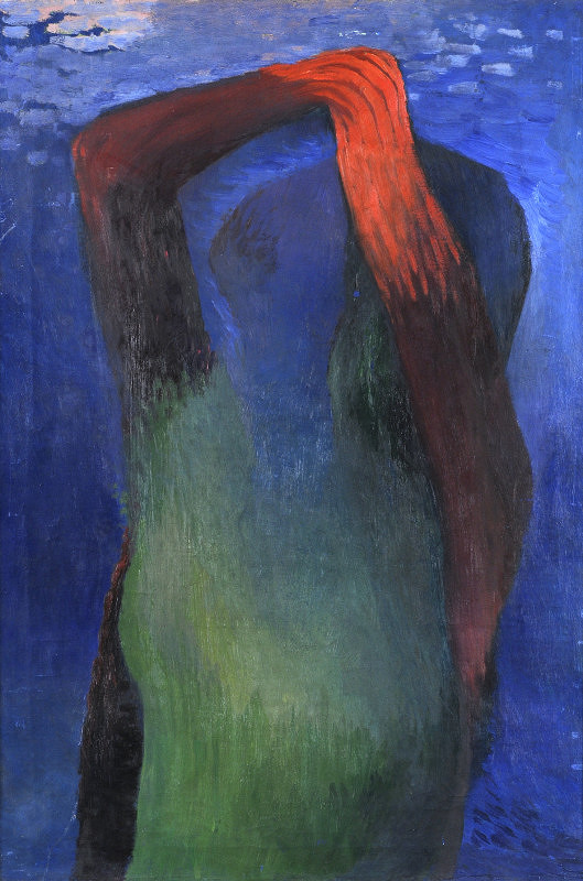 Augustin Ságner – Touha (Modrá a červená)