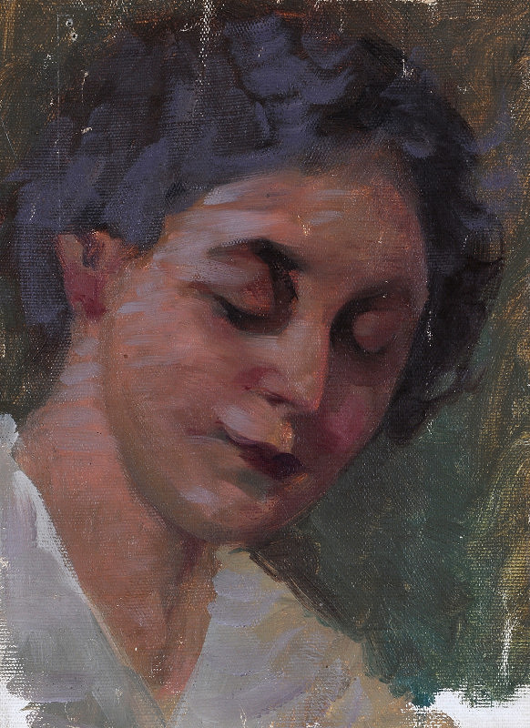 Alfons Mucha – Portrét ženy