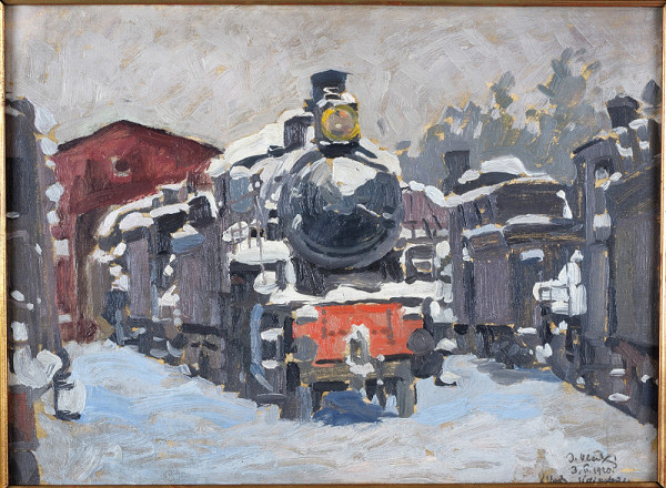 Jindra Vlček – Nádraží v Udinsku 