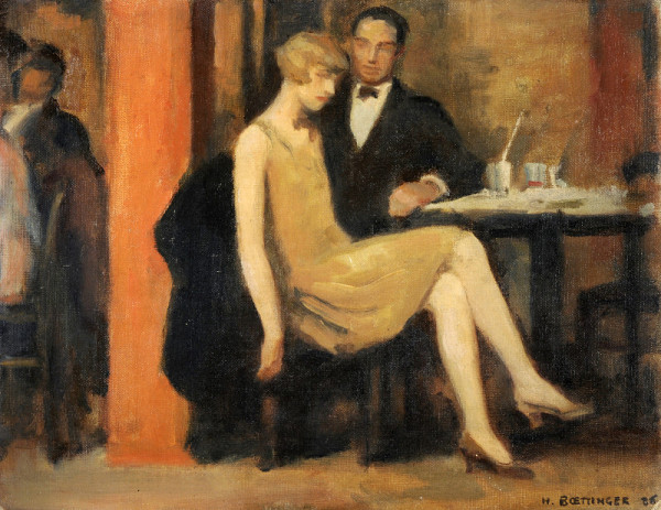 Hugo Boettinger – V kavárně 