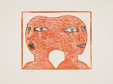 Jiří Sopko – Dvojhlava (oranžová) 