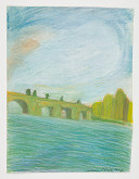 Antonín Střížek – Řeka a most (Praha) 