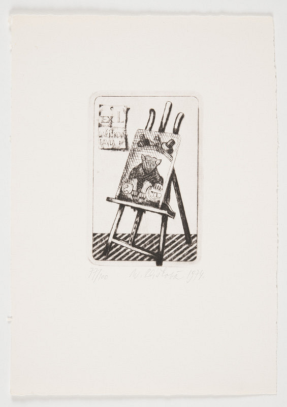 Naděžda Plíšková – Ex libris Daříčková Pavla 