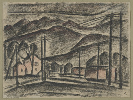 Zdeněk Rykr – Vesnice v horách I 