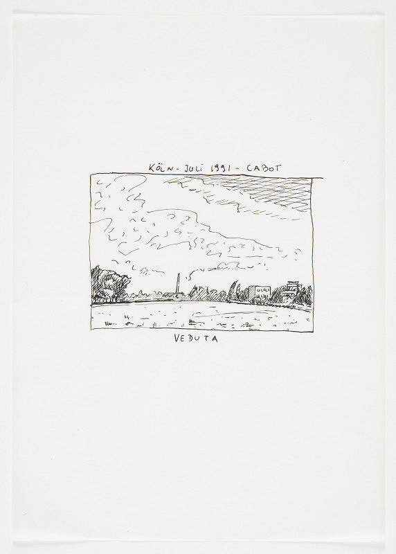 Roberto Cabot – Veduty - Köln (katalog výstavy Příroda je krásná) 