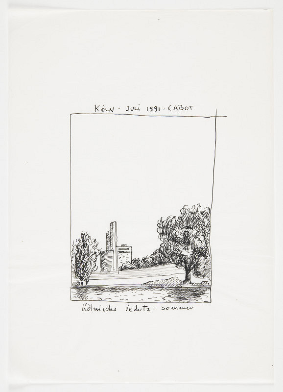 Roberto Cabot – Veduty - Köln (katalog výstavy Příroda je krásná)