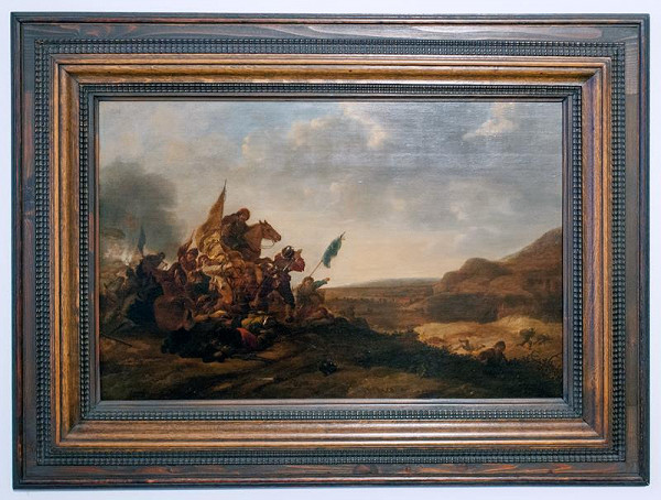 Philips Wouwerman – Jezdecká šarvátka 