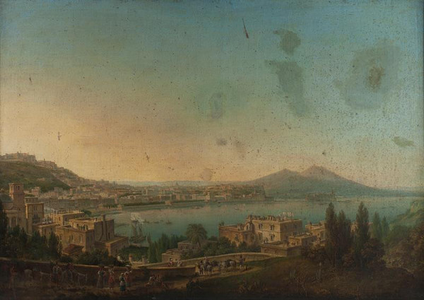 Antonio Sacchetti – Pohled na Neapol