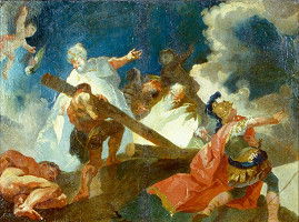Franz Anton Maulbertsch – Nalezení sv. Kříže 