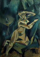 Jan Trampota – Akt v křesle 