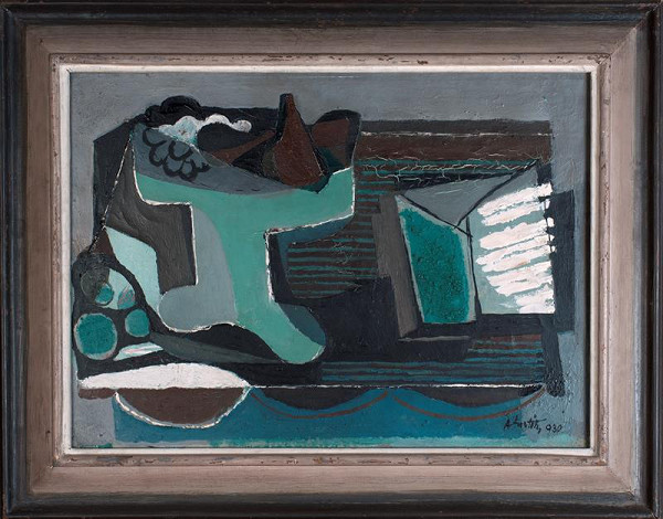 Alfred Justitz – Zátiší s ovocem 