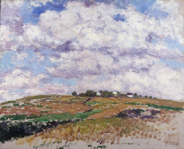 Antonín Slavíček – Dvorky u Německé Rybné 