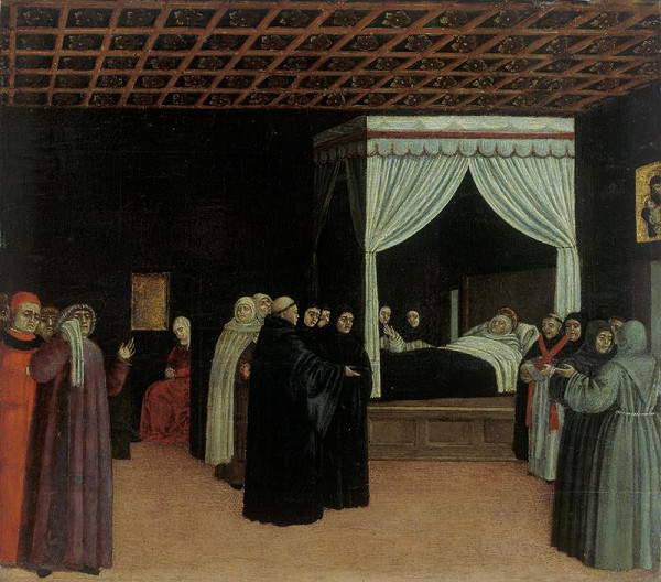 Bartolomeo degli Erri – Smrt sv. Tomáše Akvinského