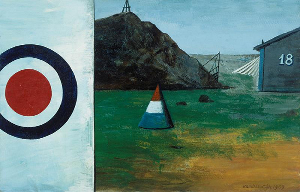 Kamil Lhoták – Krajina s terčem 