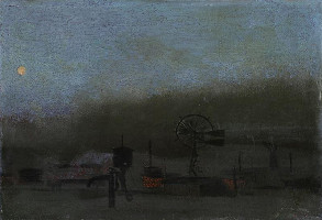 Kamil Lhoták – Krajina v měsíčním svitu 