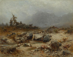 Eduard Peithner von Lichtenfels – Krajina (U Kronau v Kraňsku) 