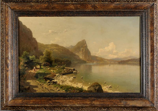 Adolf Chwala (Chvála) – Měsíční jezero u Dračích skal 