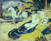 Jan Preisler – Studie ke Koupání (Dívky a jezdci) 