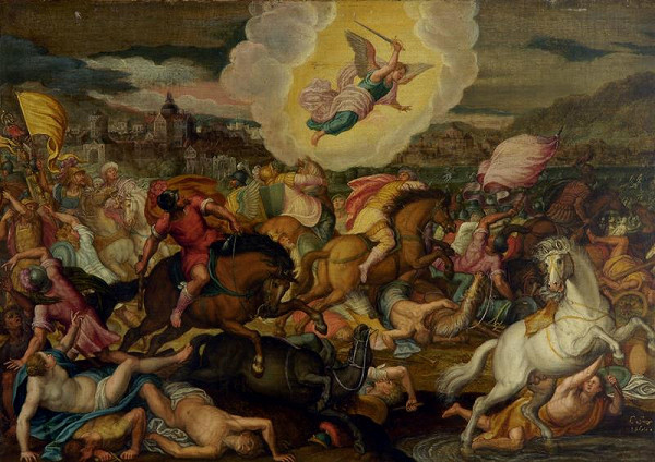 Christoph Schwarz – Porážka Senacheribova 