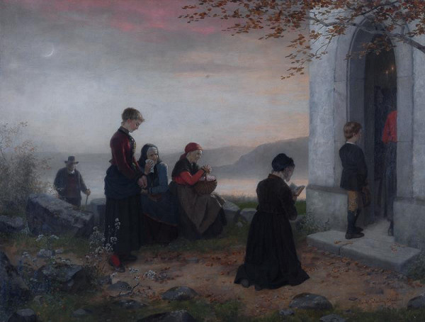 Hubert Salentin – Kaple u jezera 