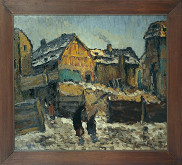 Karel Boháček – Praha, cikánská ulice 