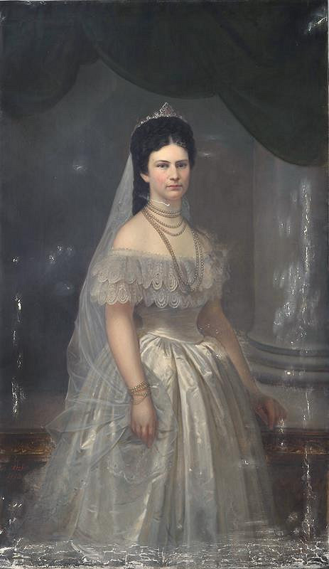 Karl Atzker (Atzger) – Podobizna baronky Teuberové 