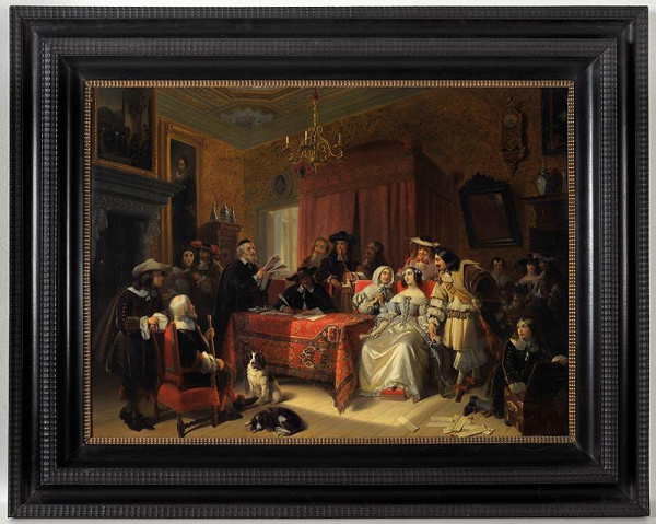 Jakob Josef Eeckhout – Otevření testamentu 